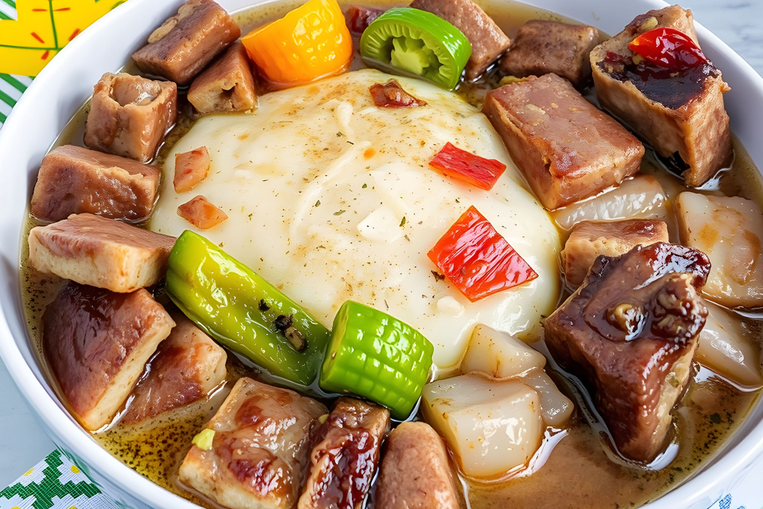 Fufu plat Maniocs par Milliers